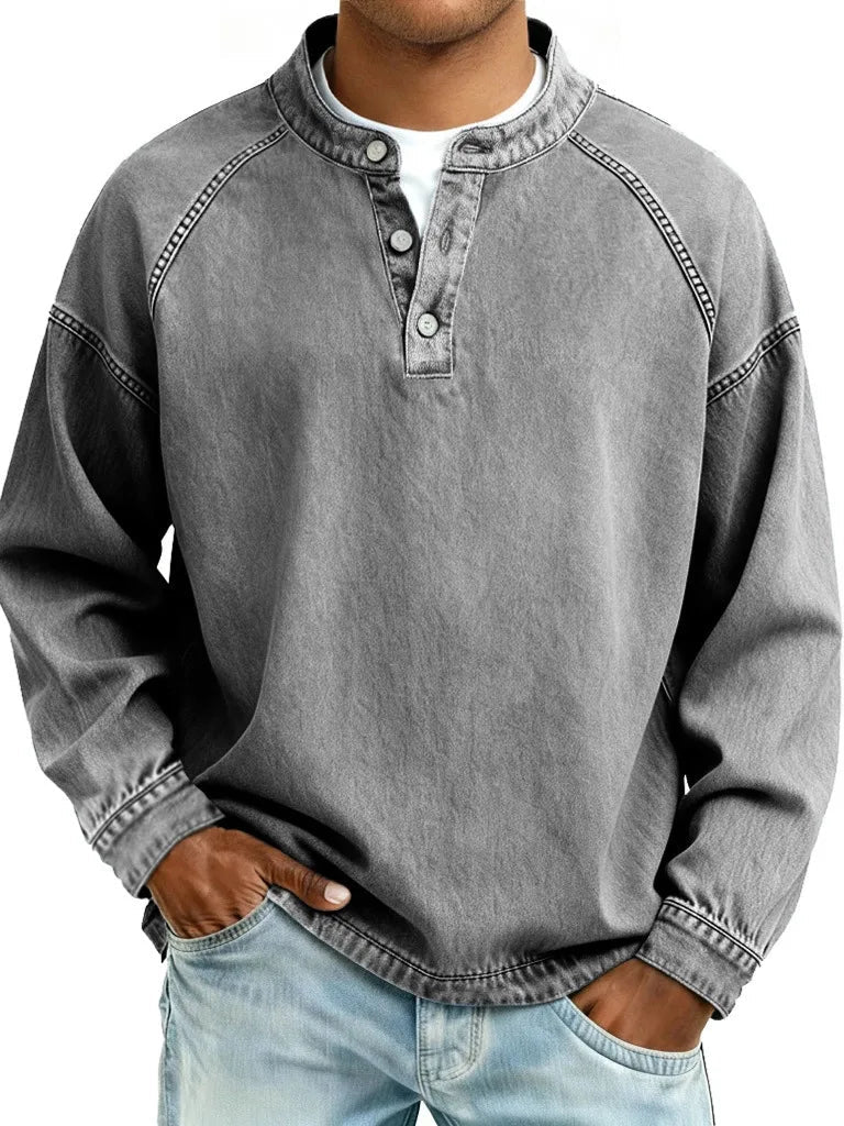 Upton | Men's Casual Faded Sweater - ARDEN ROVE