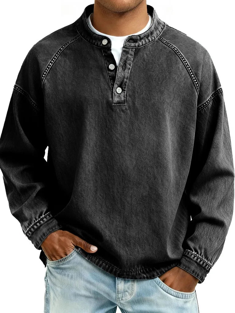Upton | Men's Casual Faded Sweater - ARDEN ROVE