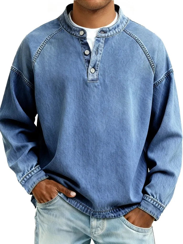 Upton | Men's Casual Faded Sweater - ARDEN ROVE