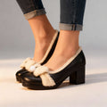 Valentina Sherpa Pumps - ARDEN ROVE