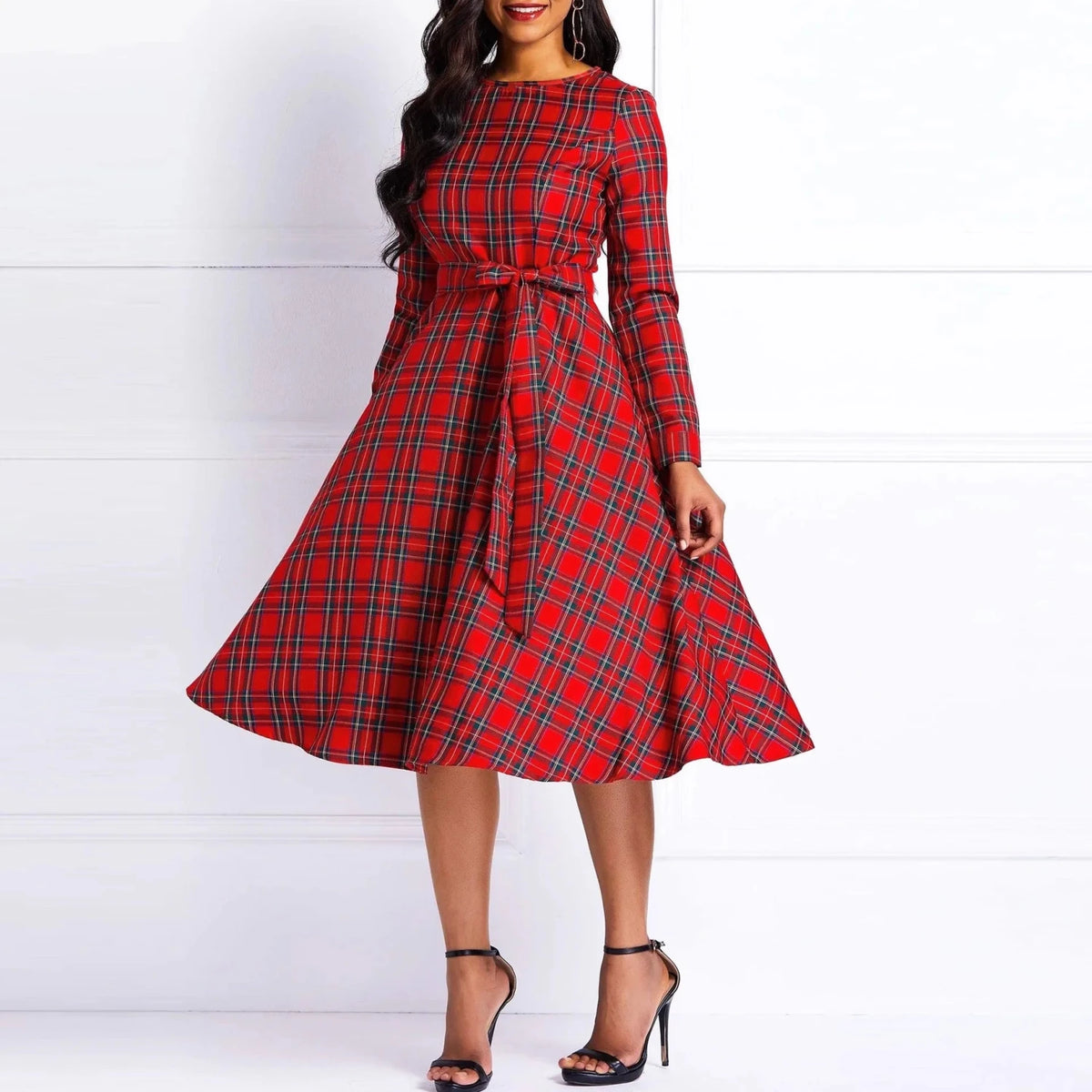 Valerie | Women's Elegant Christmas Dress - ARDEN ROVE