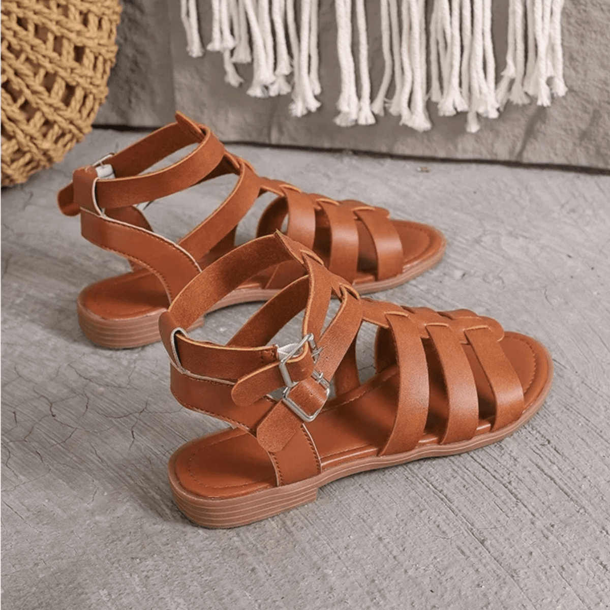 Venetian Gladiator Sandal - ARDEN ROVE