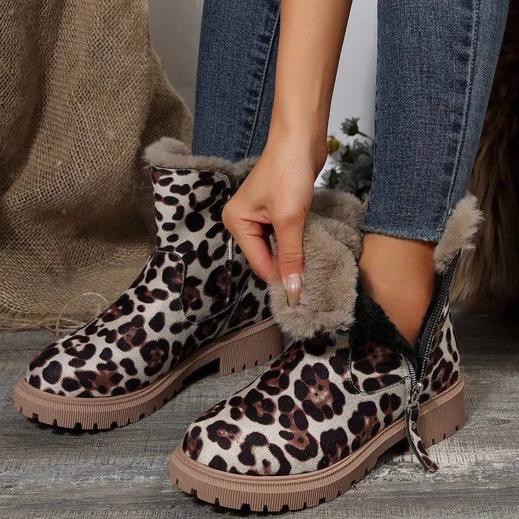 Vernon | Women's Fleece-Lined Suede Winter Boots - ARDEN ROVE