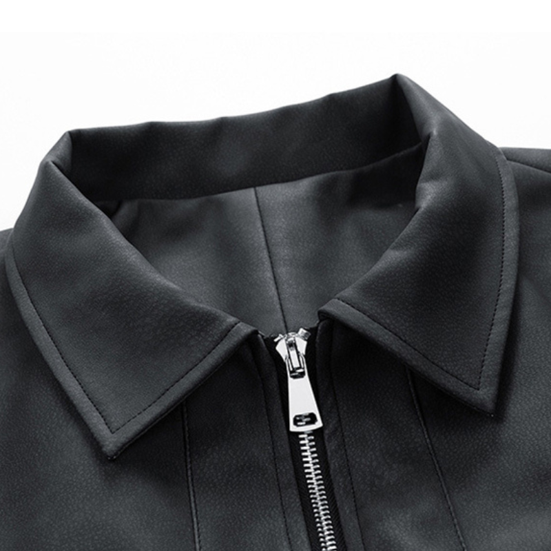Giacca Bomber Classica in Pelle