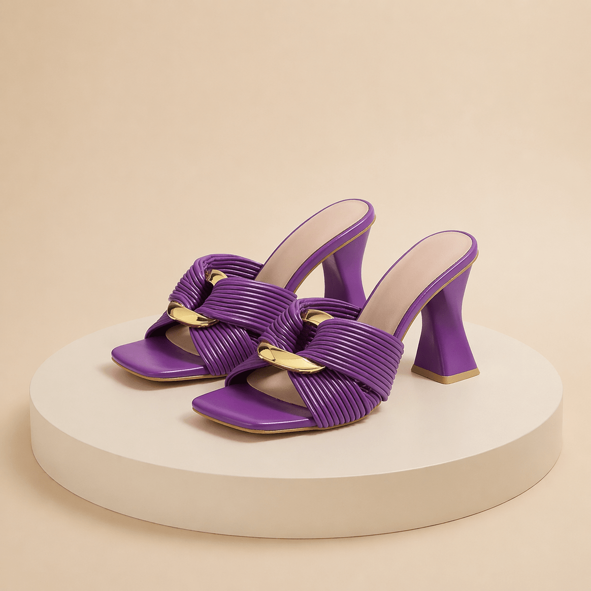 VICTORIA BLOCK HEEL SANDALS - ARDEN ROVE
