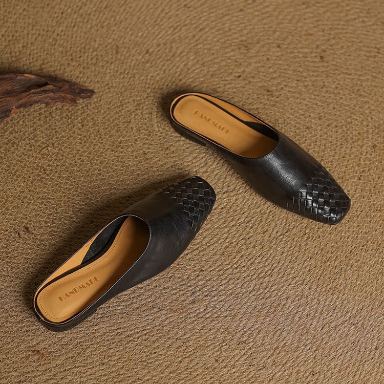 VIOLA GENIUNE LEATHER MULES - ARDEN ROVE
