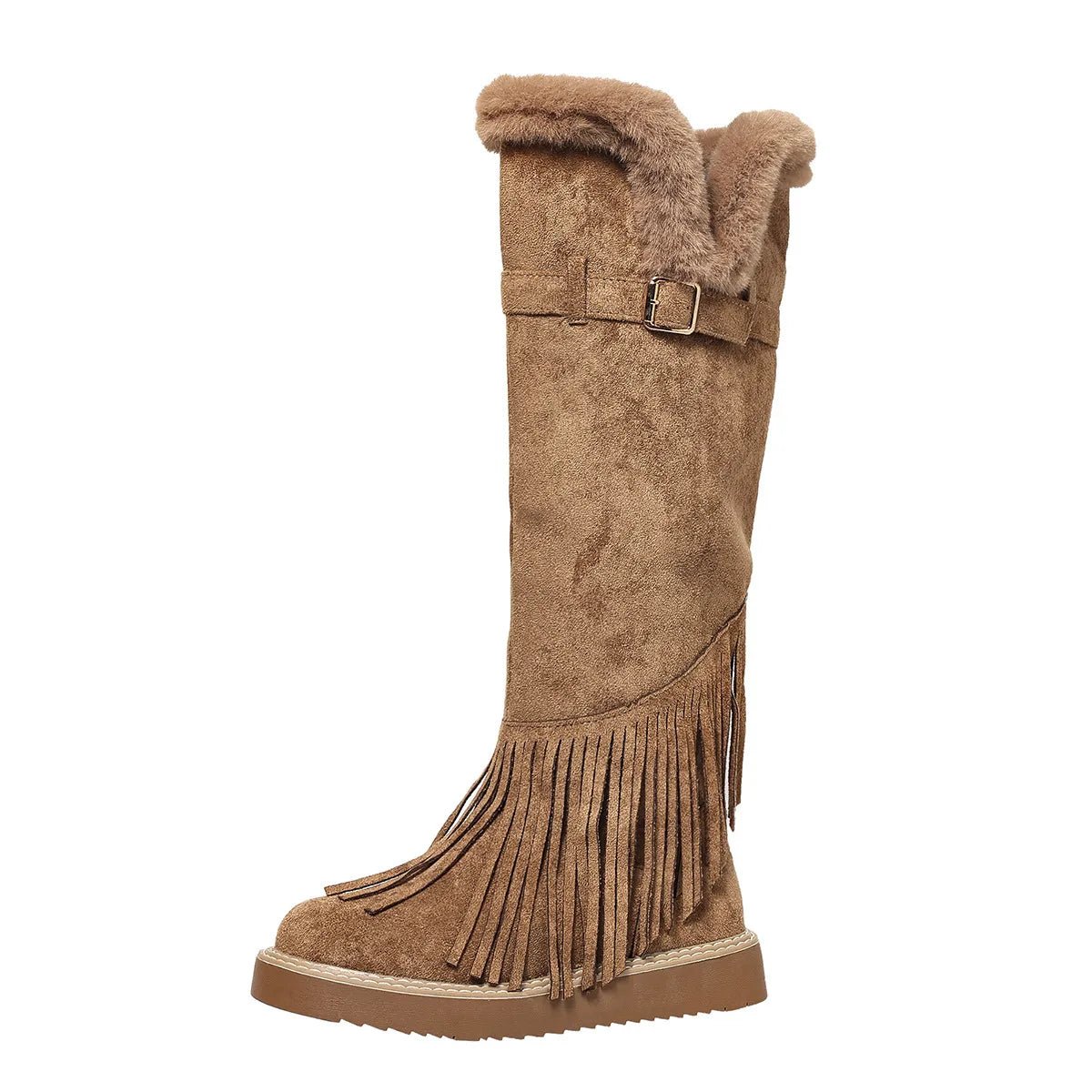 Viola | Women's Plush Knee High Winter Boots - ARDEN ROVE