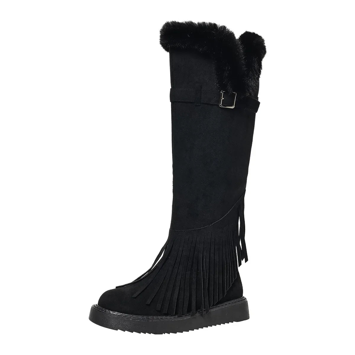 Viola | Women's Plush Knee High Winter Boots - ARDEN ROVE