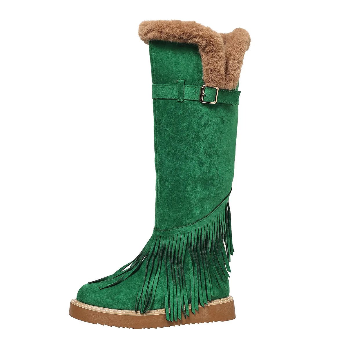Viola | Women's Plush Knee High Winter Boots - ARDEN ROVE