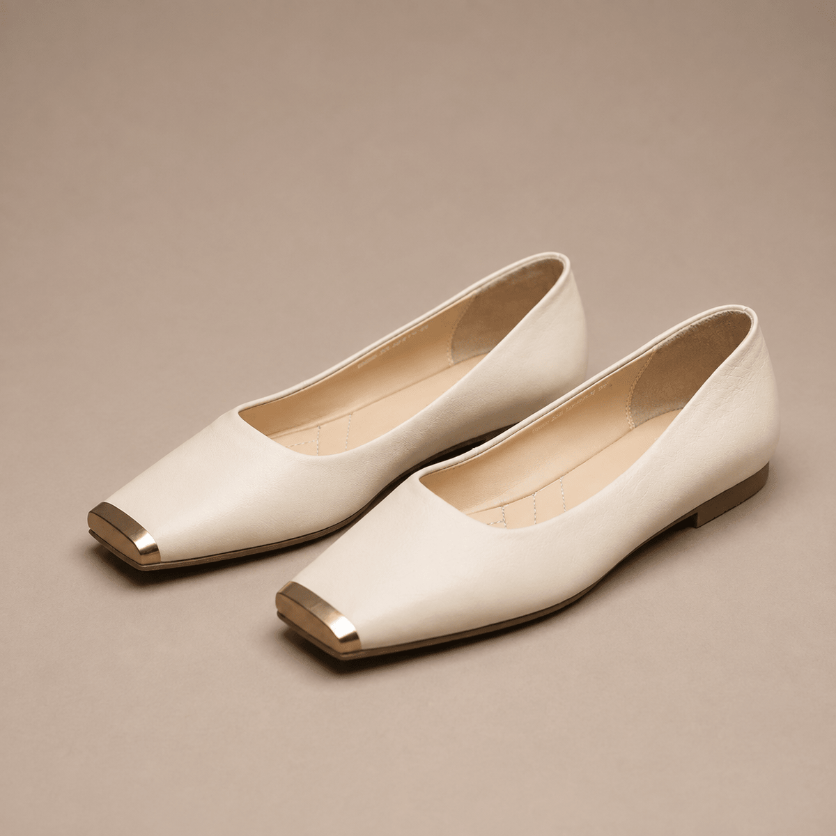 VIVIENNE LEATHER FLATS - ARDEN ROVE