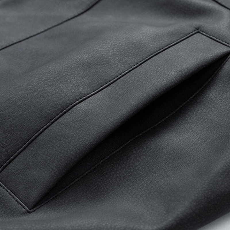 Giacca Bomber Classica in Pelle