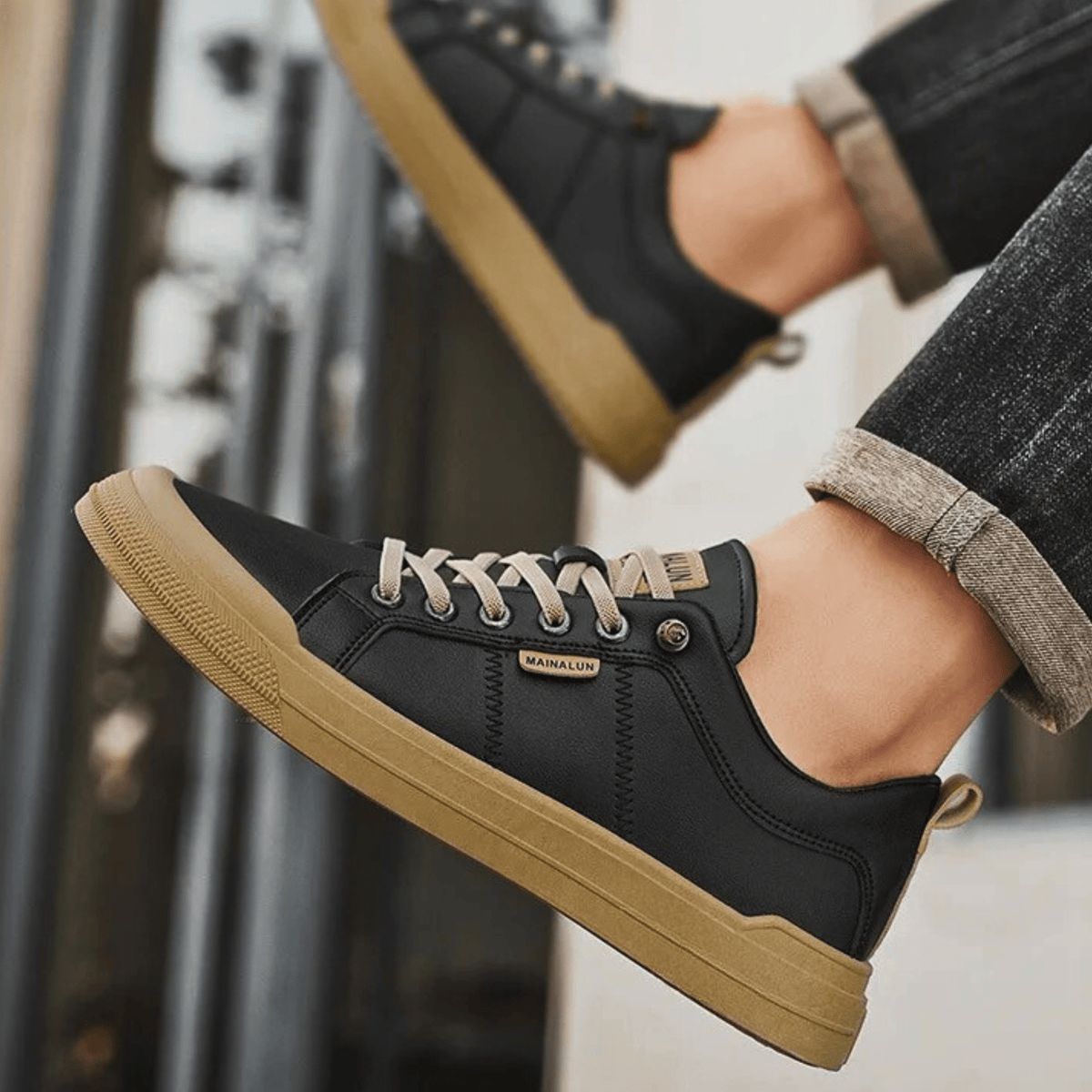 BELLANO LEATHER SNEAKERS