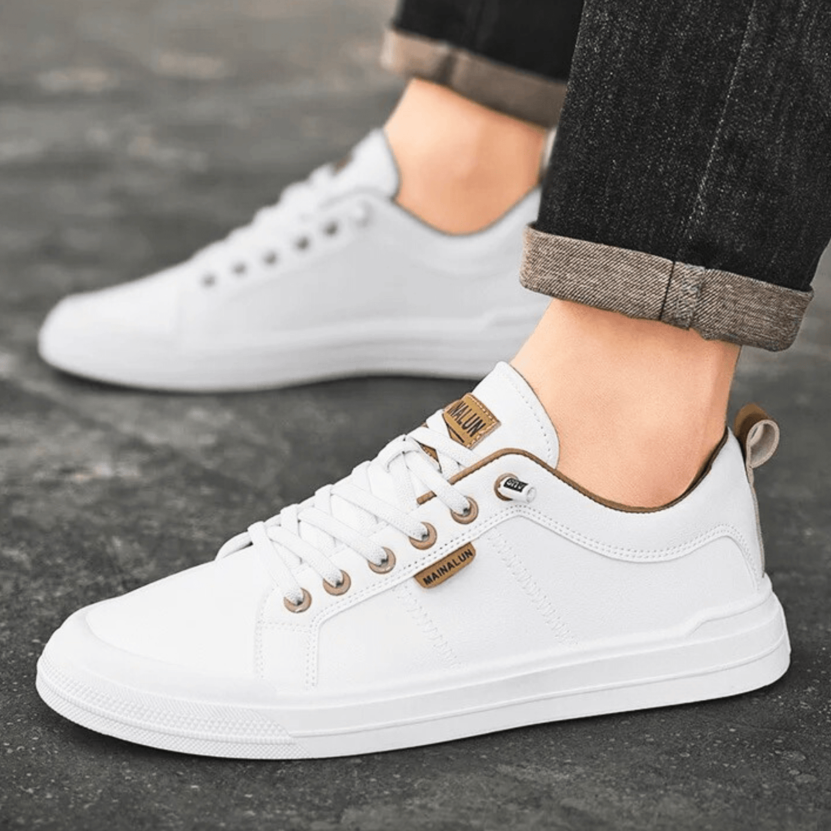 BELLANO LEATHER SNEAKERS