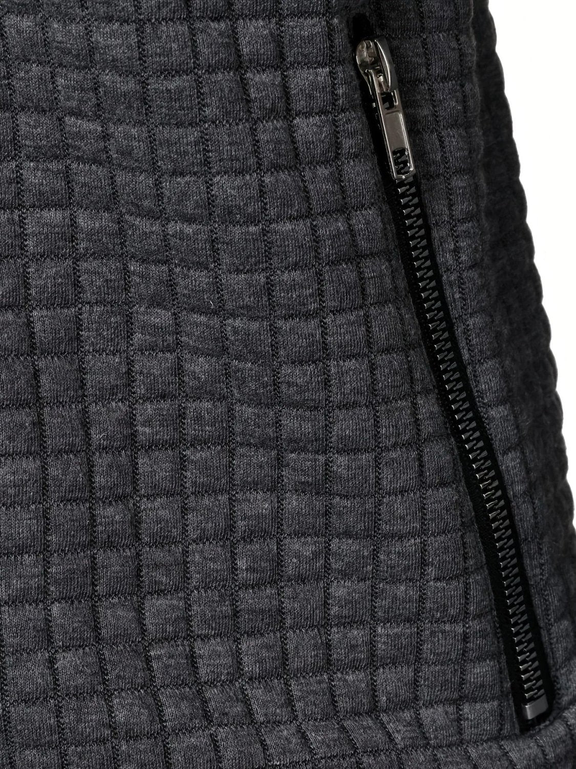 William | Men's Quilted Stand Collar Jacket - ARDEN ROVE