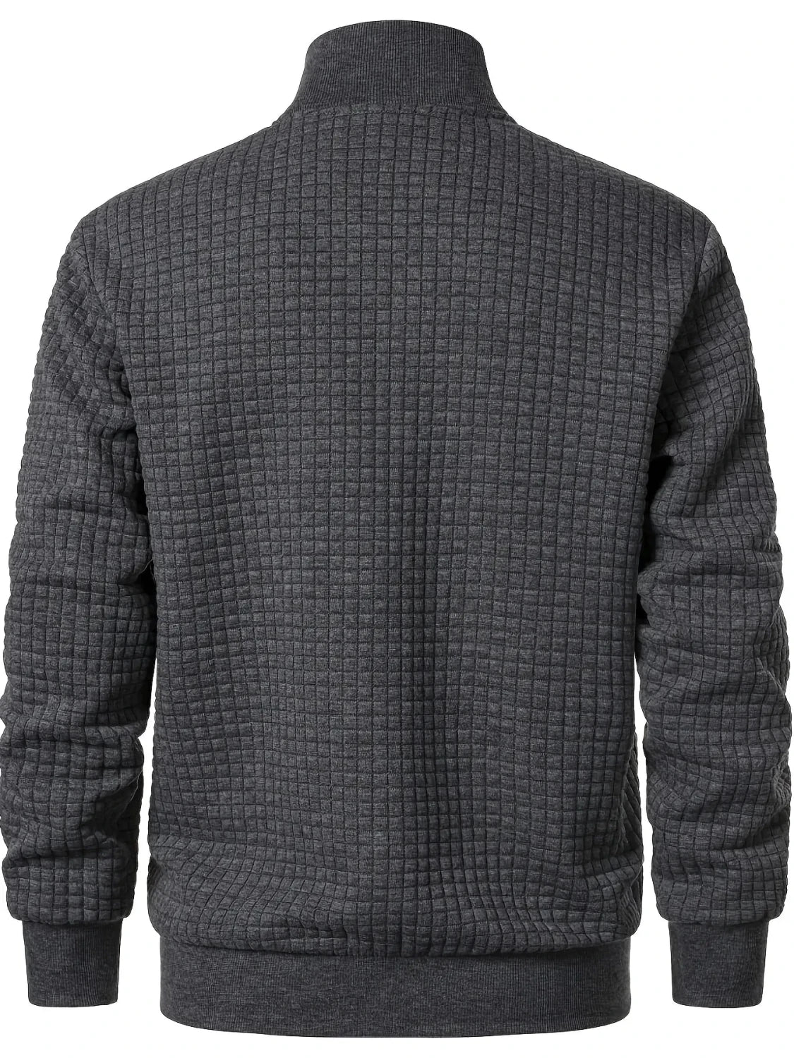 William | Men's Quilted Stand Collar Jacket - ARDEN ROVE