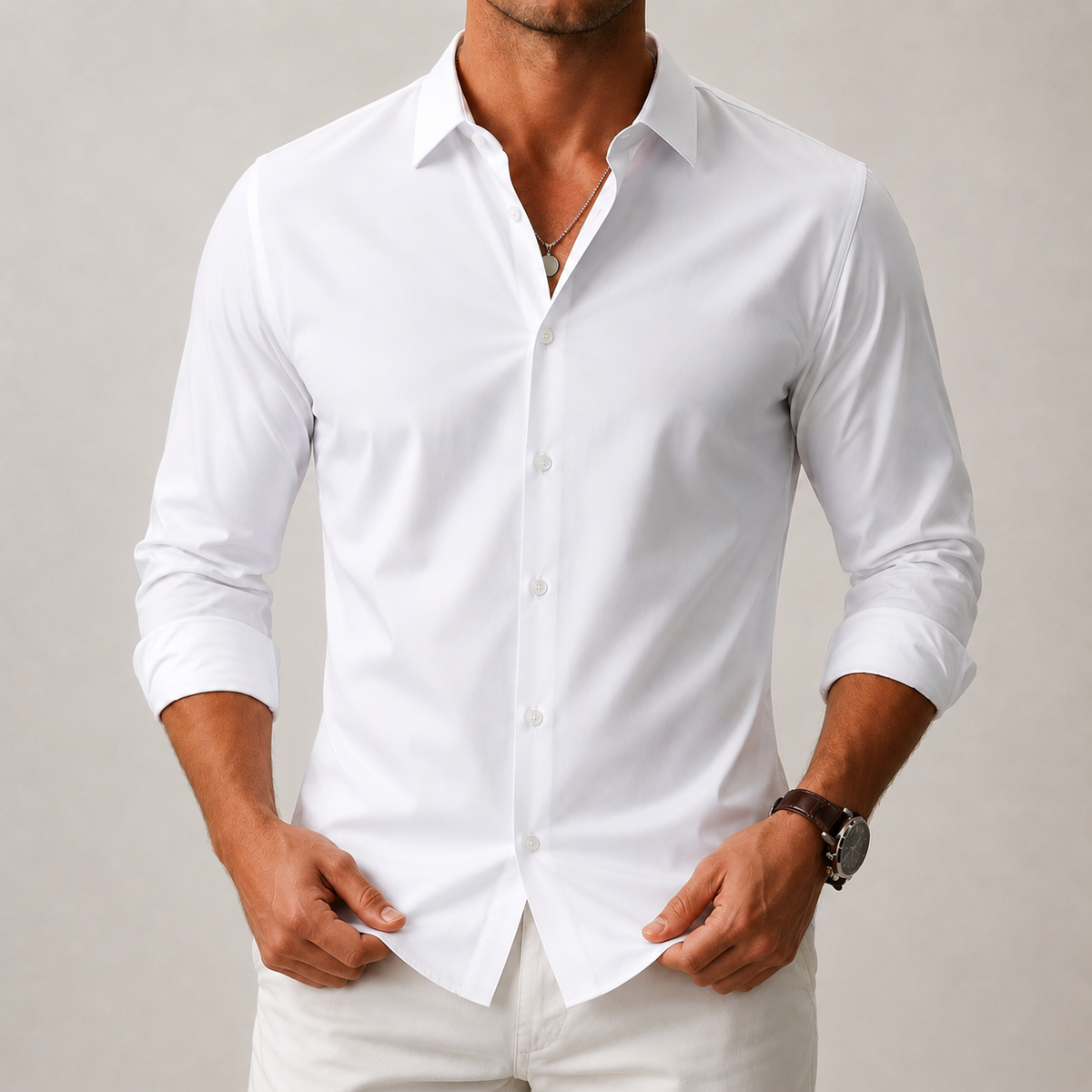 Camisa Social Antirrugas Devor