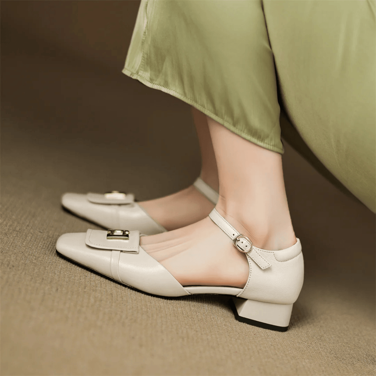 Talons en cuir Marlette
