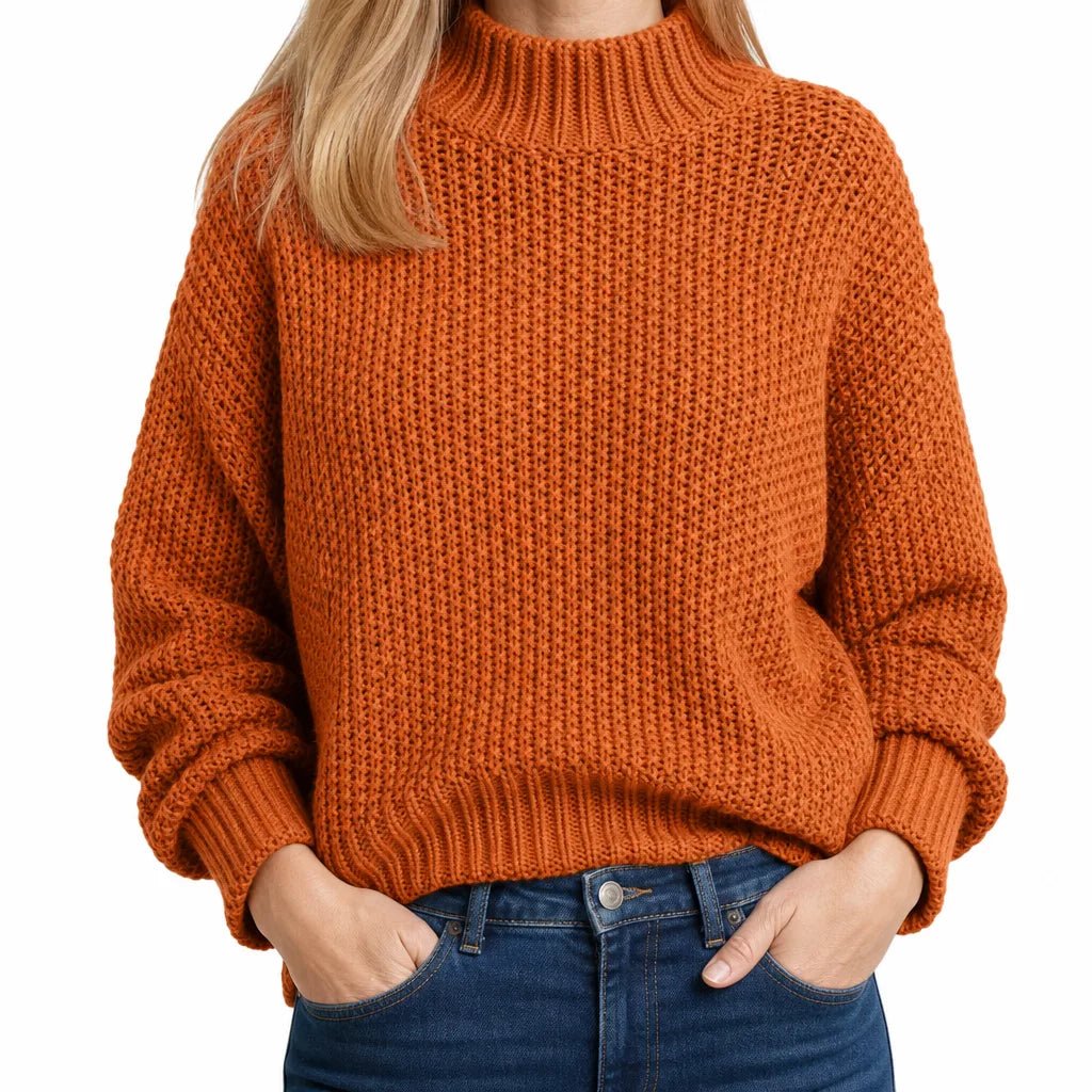 Wren | Women's Cowl Neck Knit Sweater - ARDEN ROVE