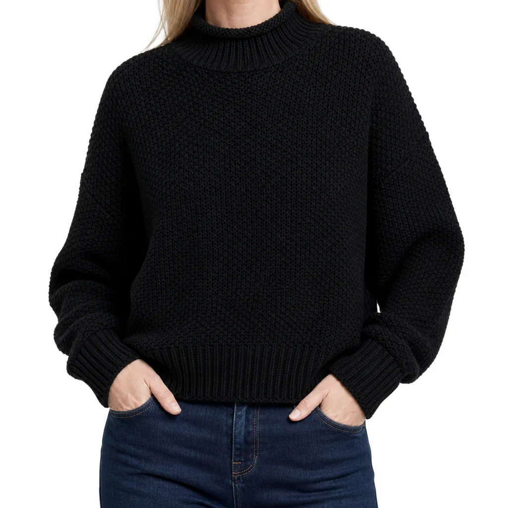 Wren | Women's Cowl Neck Knit Sweater - ARDEN ROVE