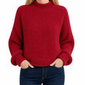 Wren | Women's Cowl Neck Knit Sweater - ARDEN ROVE
