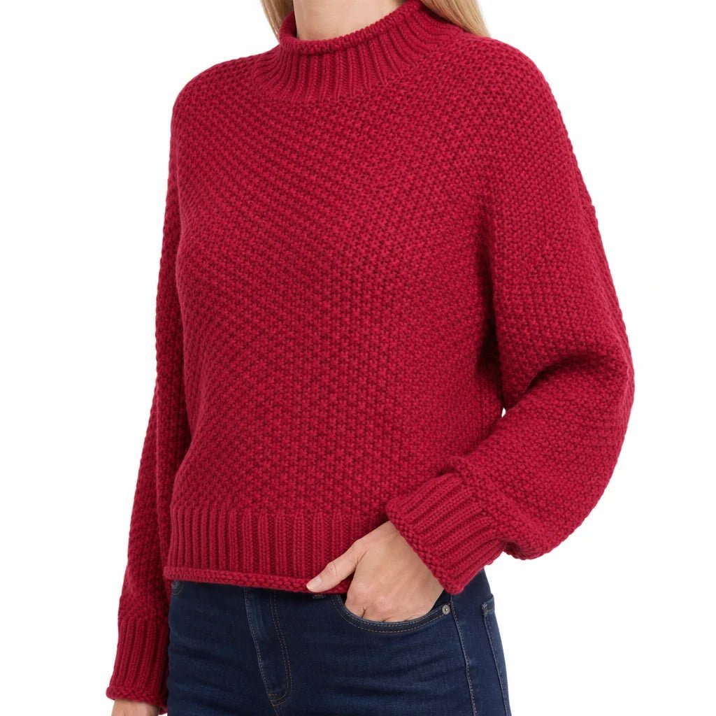 Wren | Women's Cowl Neck Knit Sweater - ARDEN ROVE