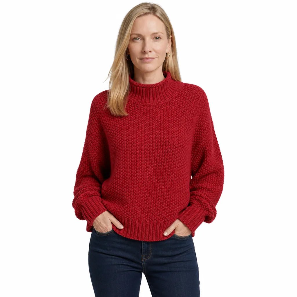 Wren | Women's Cowl Neck Knit Sweater - ARDEN ROVE