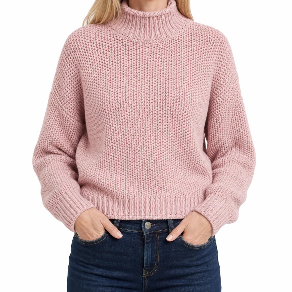 Wren | Women's Cowl Neck Knit Sweater - ARDEN ROVE