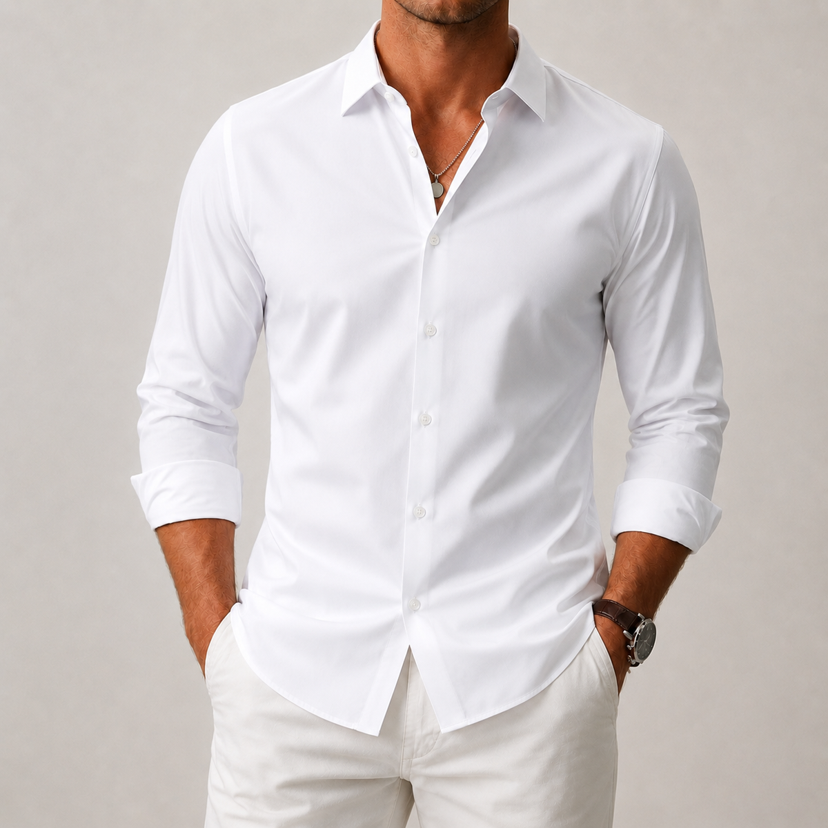 Camisa Social Antirrugas Devor