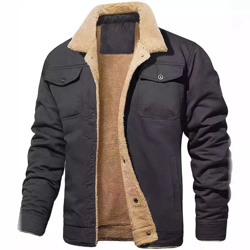 Wyche | Men's Sherpa Lined Bomber Jacket - ARDEN ROVE