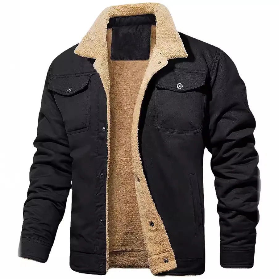 Wyche | Men's Sherpa Lined Bomber Jacket - ARDEN ROVE