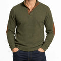 Wyler | Men's Buttoned Knit Sweater - ARDEN ROVE
