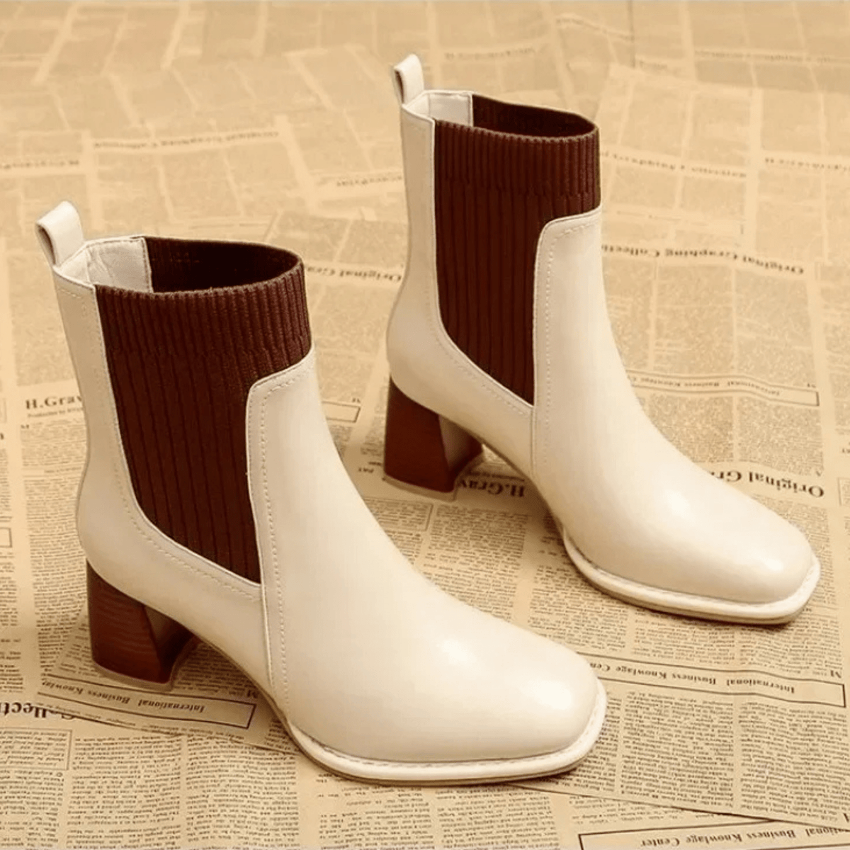 Zera Leather Ankle Boot - ARDEN ROVE
