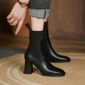 Zera Leather Ankle Boot - ARDEN ROVE